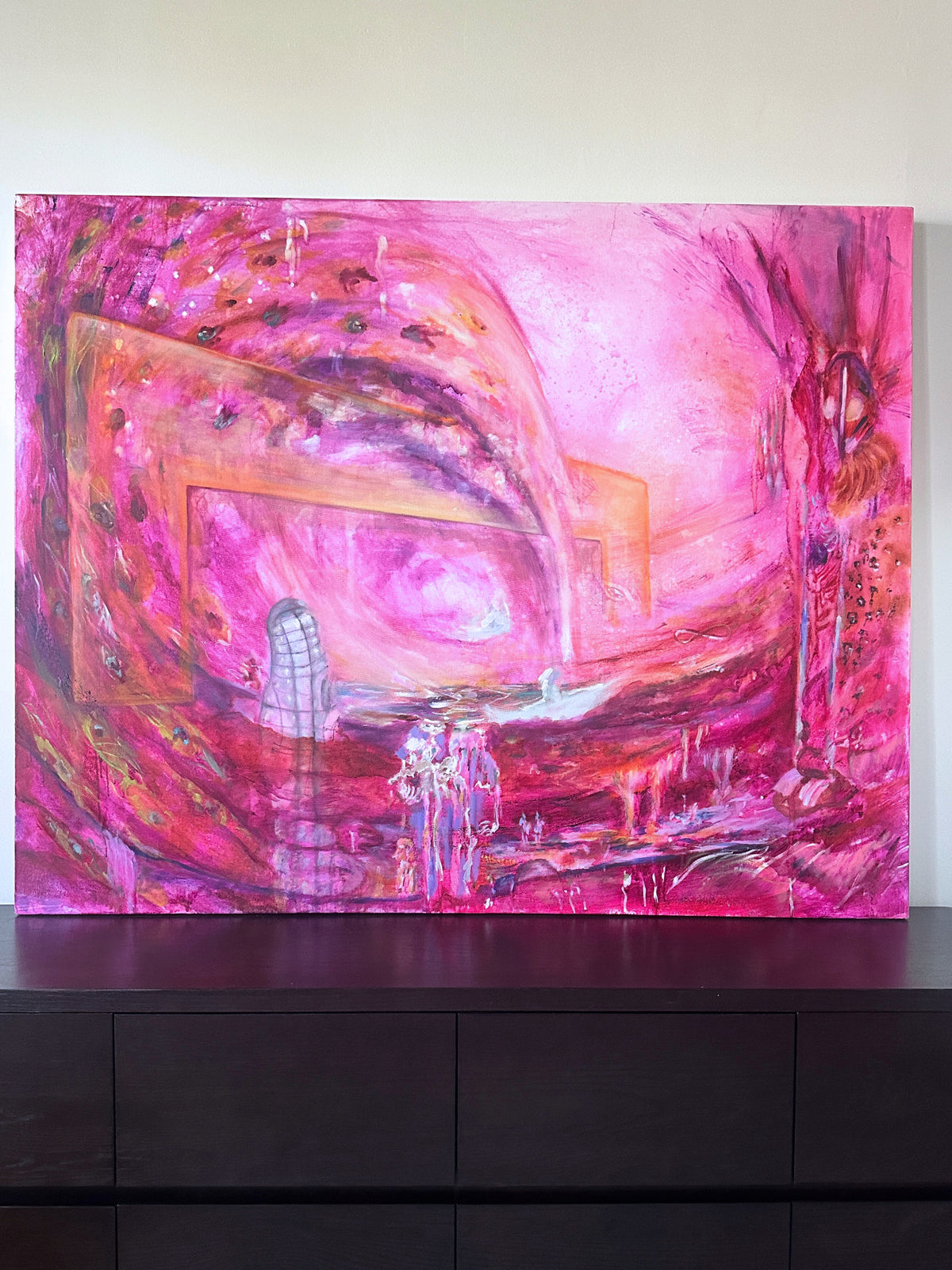 The Guardians – Large Figurative Oil Painting on Canvas