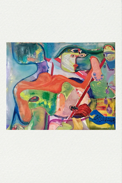 Universe Had a Dream – Abstract Oil Painting on Canvas