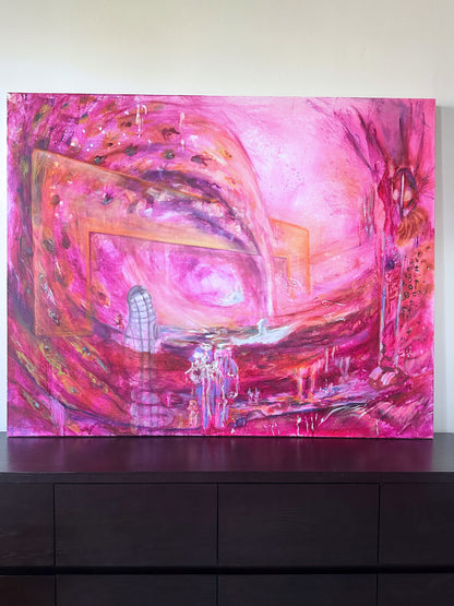 The Guardians – Large Figurative Oil Painting on Canvas